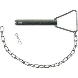 Markdown Pull Pin with Chain and Cotter Pin